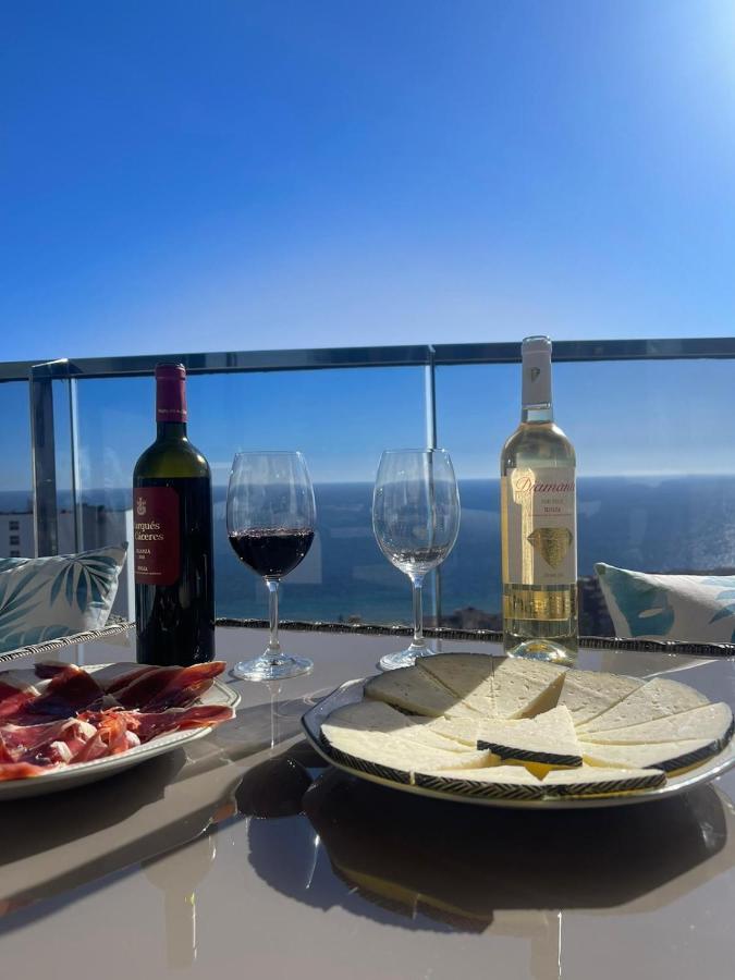 Sunset Waves Benidorm Julieta Vistas Al Mar Premium 200 Mt2 Con Jacuzzi En Terraza Apartment ภายนอก รูปภาพ